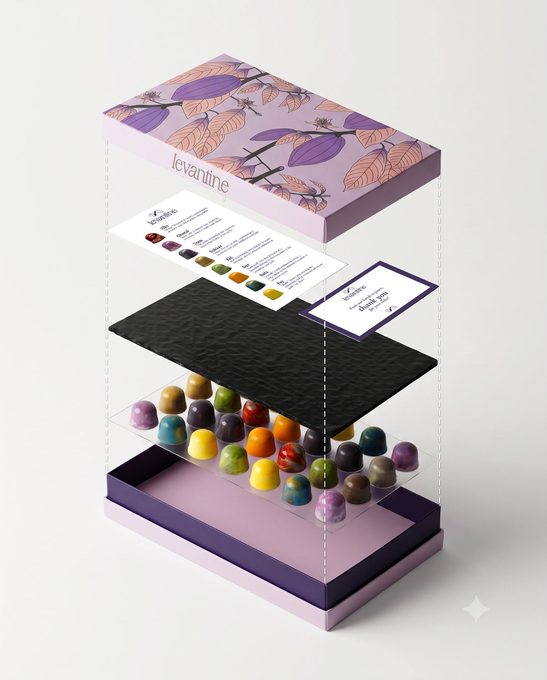 Chocolate Bonbon Box- 28 pieces